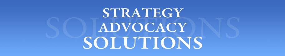 STRATEGY ADVOCACY SOLUTIONS